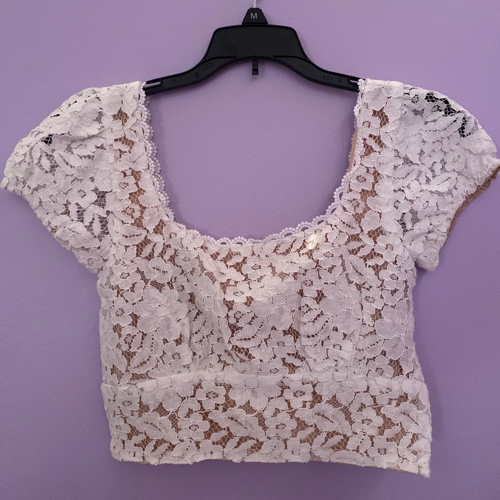 Lace Crop Top